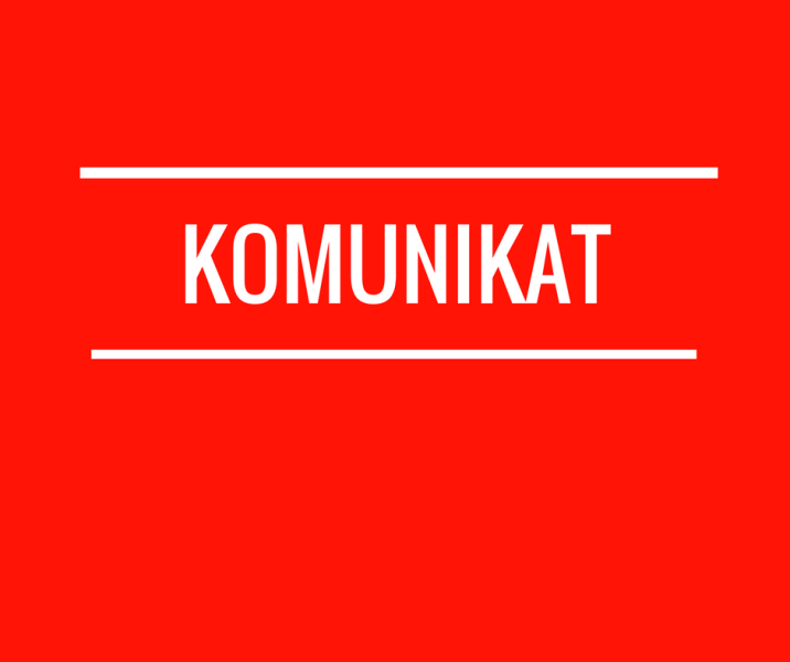 Komunikat - Koronawirus