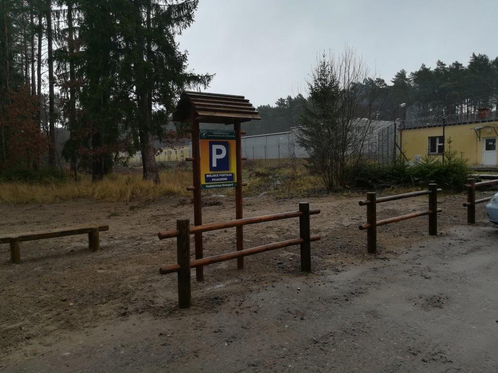Miejsce Postoju Pojazdów - leśnictwo Dobrowo 2018